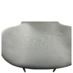 Καρέκλα Τραπεζαρίας ArteLibre RIOJA Sand/Μαύρο Ύφασμα/Μέταλλο 46x50x80cm