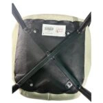 Καρέκλα Τραπεζαρίας ArteLibre RIOJA Sand/Μαύρο Ύφασμα/Μέταλλο 46x50x80cm