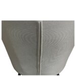 Καρέκλα Τραπεζαρίας ArteLibre JACARANDA Μπεζ/Μαύρο Ύφασμα/Μέταλλο 56x56x76cm