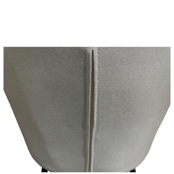 Καρέκλα Τραπεζαρίας ArteLibre JACARANDA Μπεζ/Μαύρο Ύφασμα/Μέταλλο 56x56x76cm