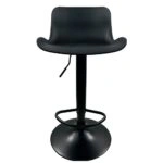 Σκαμπό Bar ArteLibre QUERIDA Μαύρο PP/Μέταλλο 44x45x58/81-79/102cm