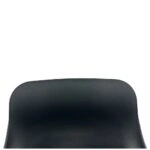 Σκαμπό Bar ArteLibre QUERIDA Μαύρο PP/Μέταλλο 44x45x58/81-79/102cm