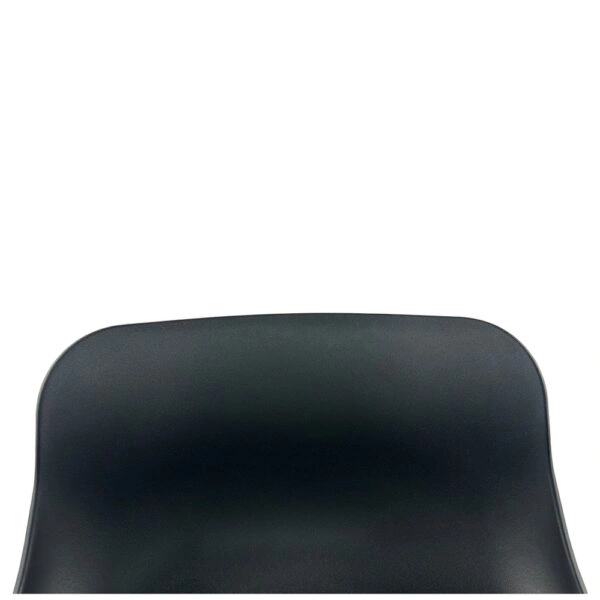 Σκαμπό Bar ArteLibre QUERIDA Μαύρο PP/Μέταλλο 44x45x58/81-79/102cm