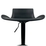 Σκαμπό Bar ArteLibre QUERIDA Μαύρο PP/Μέταλλο 44x45x58/81-79/102cm