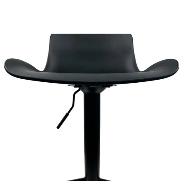 Σκαμπό Bar ArteLibre QUERIDA Μαύρο PP/Μέταλλο 44x45x58/81-79/102cm