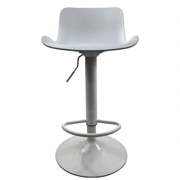 Σκαμπό Bar ArteLibre QUERIDA Λευκό PP/Μέταλλο 44x45x58/81-79/102cm