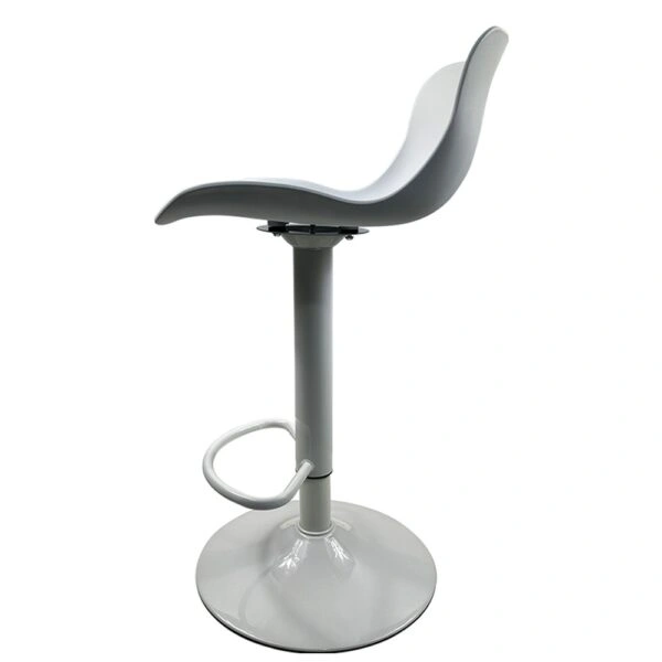 Σκαμπό Bar ArteLibre QUERIDA Λευκό PP/Μέταλλο 44x45x58/81-79/102cm