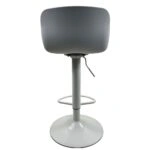 Σκαμπό Bar ArteLibre QUERIDA Λευκό PP/Μέταλλο 44x45x58/81-79/102cm