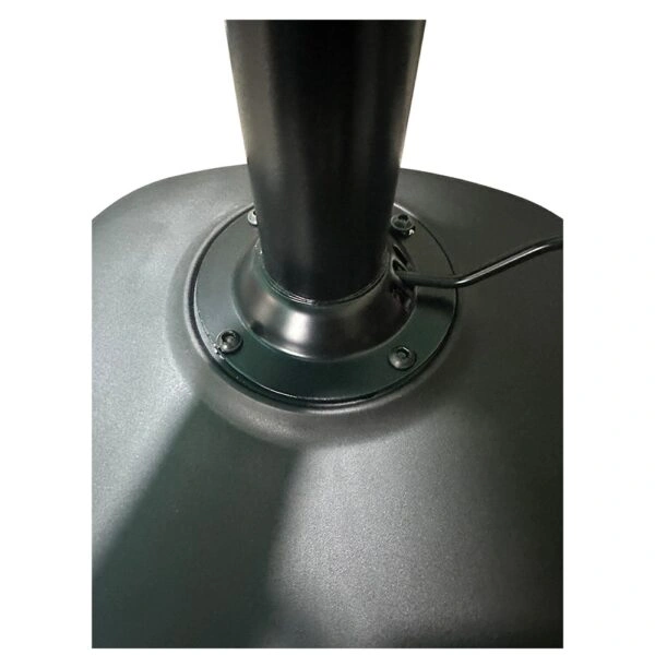 Σκαμπό Bar ArteLibre AMADA Μαύρο PP/Μέταλλο 41x40x79-89cm