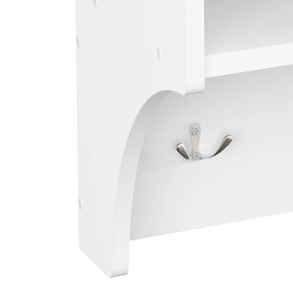 Κρεμάστρα Crosta  σε λευκή απόχρωση 80x28x40εκ