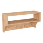 Κρεμάστρα Crosta  σε oak απόχρωση 80x28x40εκ