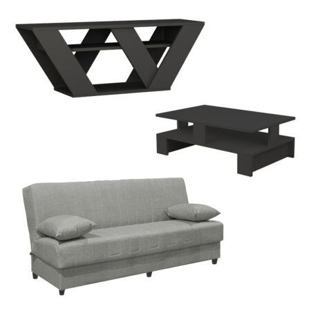 Φοιτητικό πακέτο επίπλων σαλονιού New Living 9  σετ 3 τμχ