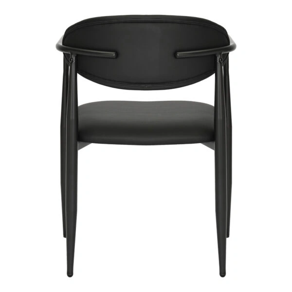 Πολυθρόνα Kalone pu σε μαύρη απόχρωση 56x55x78εκ