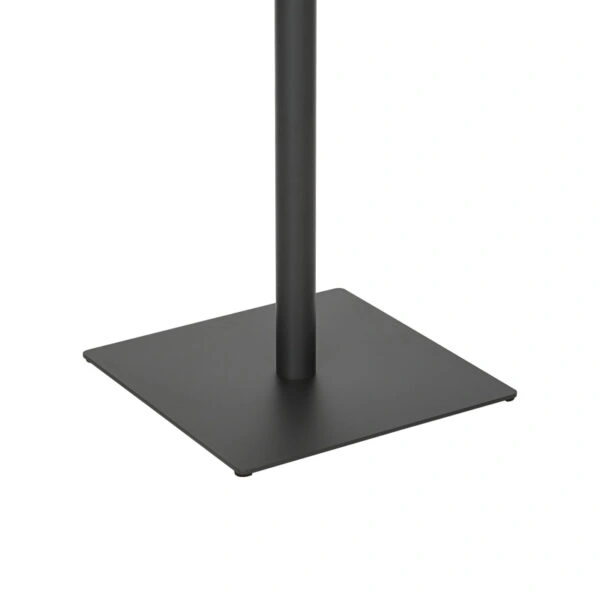 Τραπέζι Nerobian  mdf σε καρυδί απόχρωση 60x60x75εκ