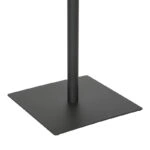 Τραπέζι Nerobian  mdf σε καρυδί απόχρωση 70x70x75εκ