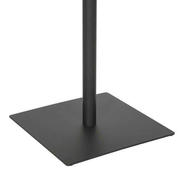 Τραπέζι Nerobian  mdf σε καρυδί απόχρωση 70x70x75εκ