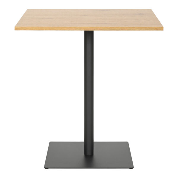 Τραπέζι Nerobian  mdf σε sonoma απόχρωση 70x70x75εκ