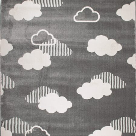 ΧΑΛΙ ΠΑΙΔΙΚΟ JOY 8886 GREY CLOUDS ΣΕ ΕΠΙΘΥΜΗΤΕΣ ΔΙΑΣΤΑΣΕΙΣ