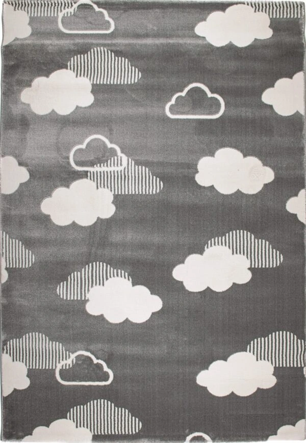 ΧΑΛΙ ΠΑΙΔΙΚΟ JOY 8886 GREY CLOUDS ΣΕ ΕΠΙΘΥΜΗΤΕΣ ΔΙΑΣΤΑΣΕΙΣ