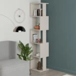 Βιβλιοθήκη Piri Megapap χρώμα sandstone 35x30x161εκ.