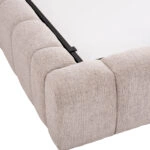 ΚΡΕΒΑΤΙ ΔΙΠΛΟ ΜΕ ΣΤΡΩΜΑ & ΑΠΟΘ.ΧΩΡΟ REMO HM21167 ΜΠΕΖ ΜΠΟΥΚΛΕ--ΓΙΑ 160x200εκ