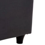 ΚΡΕΒΑΤΙ ΔΙΠΛΟ ΜΕ ΣΤΡΩΜΑ & ΑΠΟΘ.ΧΩΡΟ IRIDA HM21166 ΓΚΡΙ ΒΕΛΟΥΔΟ--ΓΙΑ 160x200εκ