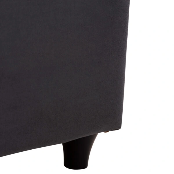 ΚΡΕΒΑΤΙ ΔΙΠΛΟ ΜΕ ΣΤΡΩΜΑ & ΑΠΟΘ.ΧΩΡΟ IRIDA HM21166 ΓΚΡΙ ΒΕΛΟΥΔΟ--ΓΙΑ 160x200εκ