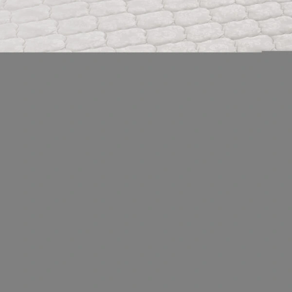 ΚΡΕΒΑΤΙ ΔΙΠΛΟ & ΣΤΡΩΜΑ TRILLOP HM21202.15 ΜΠΕΖ ΥΦΑΣΜΑ--ΓΙΑ 160x200εκ
