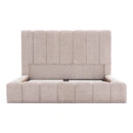 ΚΡΕΒΑΤΙ REMO ΜΕ ΑΠΟΘΗΚΕΥΤΙΚΟ ΧΩΡΟ HM719.10 ΥΦΑΣΜΑ ΜΠΟΥΚΛΕ ΜΠΕΖ-ΓΙΑ ΣΤΡΩΜΑ 160x200εκ