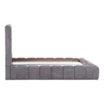 ΚΡΕΒΑΤΙ RAMON ΜΕ ΑΠΟΘΗΚΕΥΤΙΚΟ ΧΩΡΟ HM720.22 ΥΦΑΣΜΑ ΜΠΟΥΚΛΕ ΓΚΡΙ-ΣΤΡΩΜΑ 160x200εκ