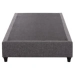 ΚΡΕΒΑΤΙ-ΥΠΟΣΤΡΩΜΑ SIGGY HM721.10 ΧΩΡΙΣ ΑΠΟΘ.ΧΩΡΟ--ΓΚΡΙ ΥΦΑΣΜΑ--ΓΙΑ 80Χ200εκ.