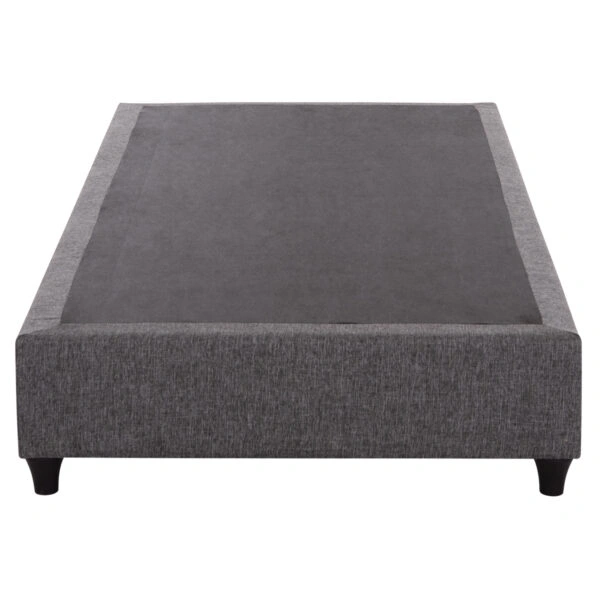 ΚΡΕΒΑΤΙ-ΥΠΟΣΤΡΩΜΑ SIGGY HM721.10 ΧΩΡΙΣ ΑΠΟΘ.ΧΩΡΟ--ΓΚΡΙ ΥΦΑΣΜΑ--ΓΙΑ 80Χ200εκ.