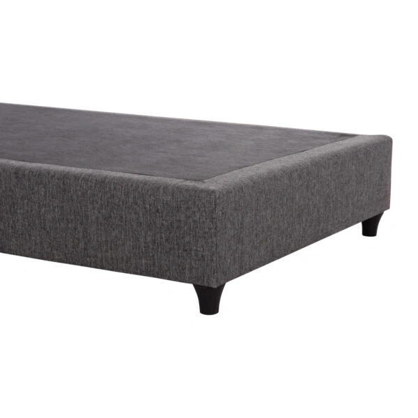 ΚΡΕΒΑΤΙ-ΥΠΟΣΤΡΩΜΑ SIGGY HM721.10 ΧΩΡΙΣ ΑΠΟΘ.ΧΩΡΟ--ΓΚΡΙ ΥΦΑΣΜΑ--ΓΙΑ 80Χ200εκ.