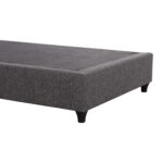 ΚΡΕΒΑΤΙ-ΥΠΟΣΤΡΩΜΑ SIGGY HM722.10 ΧΩΡΙΣ ΑΠΟΘ.ΧΩΡΟ--ΓΚΡΙ ΥΦΑΣΜΑ--ΓΙΑ 90Χ200εκ.