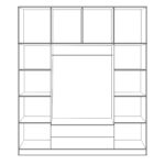 ΝΤΟΥΛΑΠΑ 4ΦΥΛΛΗ ΜΕ ΠΑΤΑΡΙ ΚΑΙ 2 ΣΥΡΤΑΡΙΑ 200Χ240Χ55.5εκ SONAMA HM11224.02