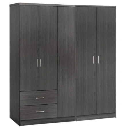 ΝΤΟΥΛΑΠΑ 5ΦΥΛΛΗ CAESAR ΜΕΛΑΜΙΝΗ ΧΡΩΜΑ ZEBRANO 150×42.5×181Υεκ