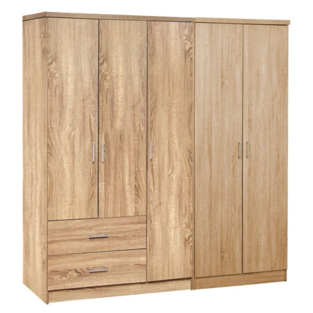ΝΤΟΥΛΑΠΑ 5ΦΥΛΛΗ CAESAR ΜΕΛΑΜΙΝΗ ΧΡΩΜΑ SONAMA 150×42.5×181Υεκ