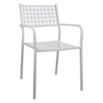 ΠΟΛΥΘΡΟΝΑ ΜΕΤΑΛΛΙΚΗ HM5031.02 ZETA ΣΕ ΛΕΥΚΟ ΧΡΩΜΑ 54x51x84 cm