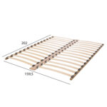 ΣΕΤ ΚΡΕΒΑΤΟΚΑΜΑΡΑΣ 5ΤΜΧ ADLER HM11758 ΜΕΛΑΜΙΝΗ SONAMA OAK-ΓΙΑ ΣΤΡΩΜΑ 160x200εκ