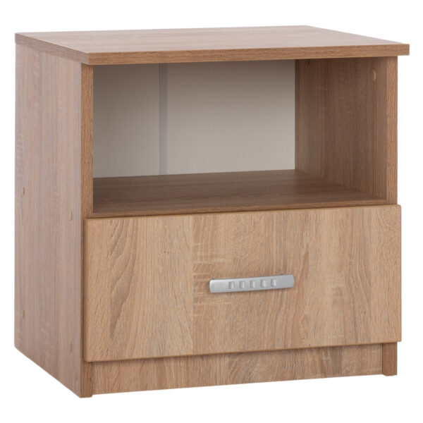 ΣΕΤ ΚΡΕΒΑΤΟΚΑΜΑΡΑΣ 5ΤΜΧ ADLER HM11758 ΜΕΛΑΜΙΝΗ SONAMA OAK-ΓΙΑ ΣΤΡΩΜΑ 160x200εκ
