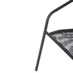 ΣΕΤ ΤΡΑΠΕΖΑΡΙΑΣ 5ΤΜΧ SWIFTER HM21222 ΚΑΡΕΚΛΕΣ ΜΕΤΑΛΙΚΕΣ & ΤΡΑΠΕΖΙ 110x60 ΓΚΡΙ