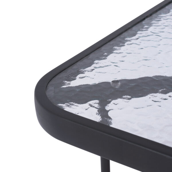 ΣΕΤ ΤΡΑΠΕΖΑΡΙΑΣ 5ΤΜΧ SWIFTER HM21222.01 ΚΑΡΕΚΛΕΣ ΜΕΤΑΛ.& ΤΡΑΠΕΖΙ 110x60 ΓΚΡΙ-ΦΥΣΙΚΟ