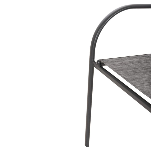 ΣΕΤ ΤΡΑΠΕΖΑΡΙΑΣ 5ΤΜΧ REDAN HM21223 ΤΡΑΠΕΖΙ & 4 ΠΟΛΥΘΡΟΝΕΣ ΣΕ ΓΚΡΙ