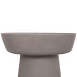 ΤΡΑΠΕΖΙ ΣΑΛΟΝΙΟΥ PIRSON HM18155.03 FIBER CEMENT ΣΕ ΓΚΡΙ--Φ60x36Υεκ.