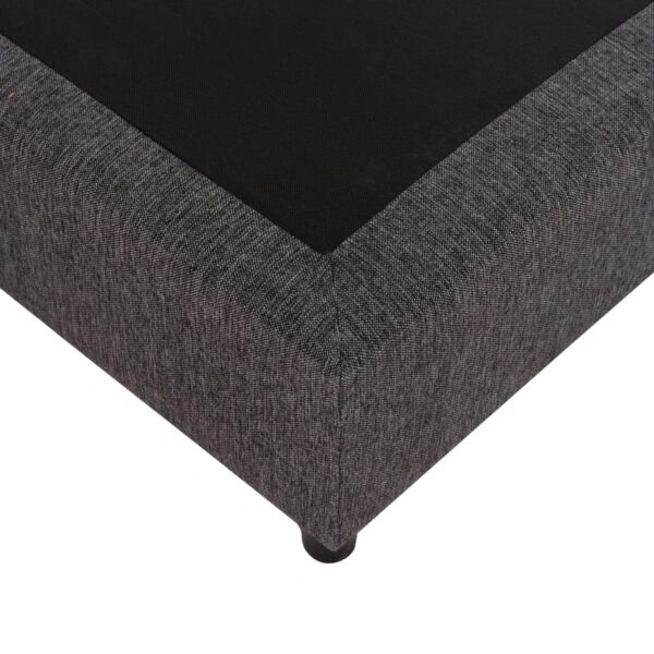 ΥΠΟΣΤΡΩΜΑ/ΚΡΕΒΑΤΙ KING-SIZE SIGGY HM21218 ΓΚΡΙ ΥΦΑΣΜΑ--ΓΙΑ 180x200εκ.