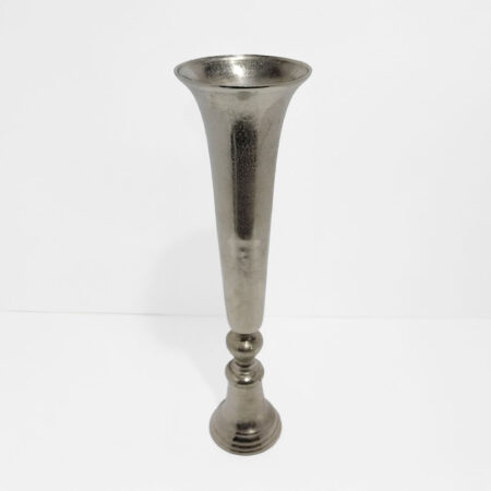 FLORES ΒΑΖΟ 20x20x71cm ΑΛΟΥΜΙΝΙΟ ΑΣΗΜΙ