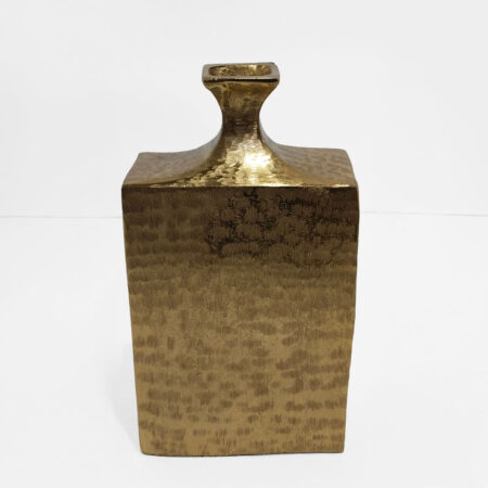 FLASCHE ΒΑΖΟ 19x10x36cm ΑΛΟΥΜΙΝΙΟ ΧΡΥΣΟ