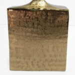 FLASCHE ΒΑΖΟ 18x9x28 ΑΛΟΥΜΙΝΙΟ ΧΡΥΣΟ