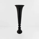 FLORES ΒΑΖΟ 20x20x71 ΑΛΟΥΜΙΝΙΟ ΜΑΥΡΟ