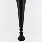 FLORES ΒΑΖΟ 20x20x71 ΑΛΟΥΜΙΝΙΟ ΜΑΥΡΟ